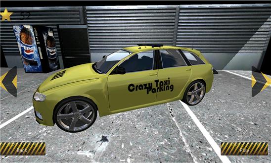 Crazy Taxi Parking 3D Screenshot Image