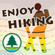Enjoy Hiking Icon Image