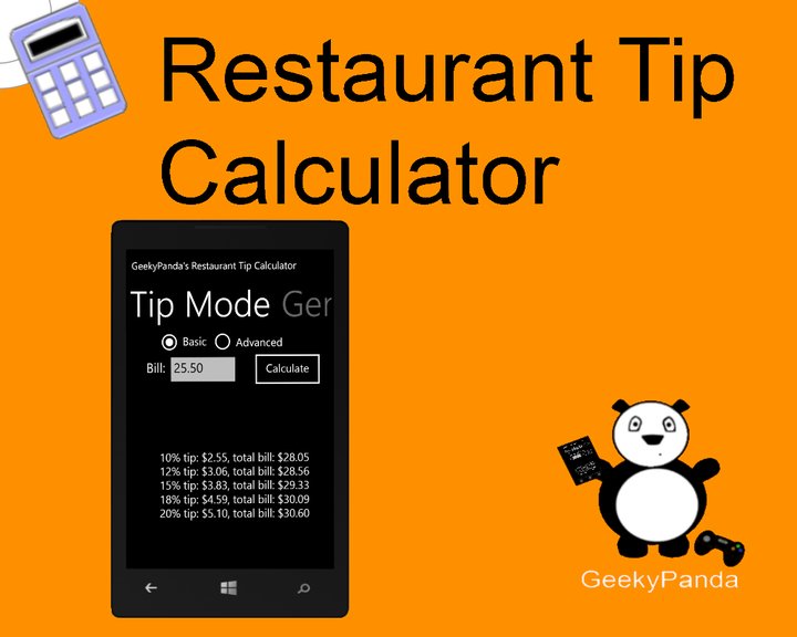 Restaurant Tip Calc Image
