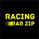 Racing ZIP RAR Icon Image
