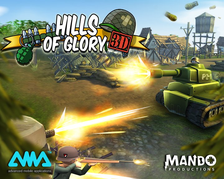 Hills of Glory 3D Image