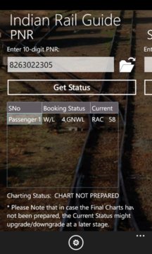 Indian Rail Guide Screenshot Image