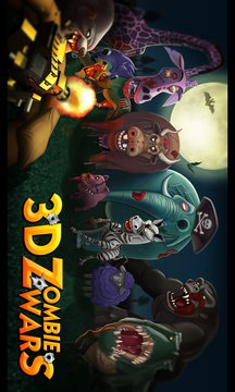 3D Zombie Wars Screenshot Image