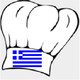 Greek Cookbook Icon Image