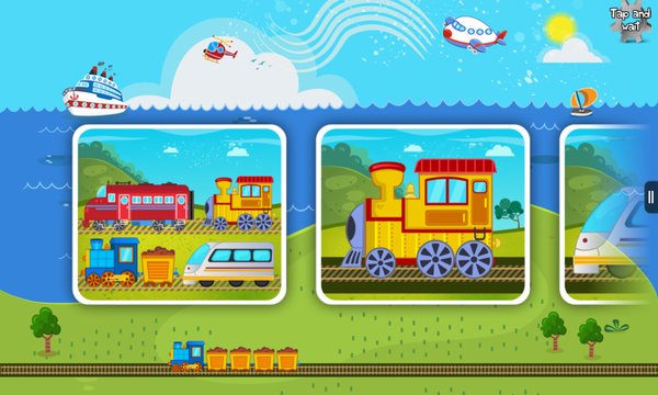 Train Puzzles for Kids Screenshot Image