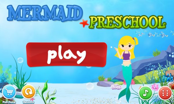 Mermaid Preschool Lessons Screenshot Image