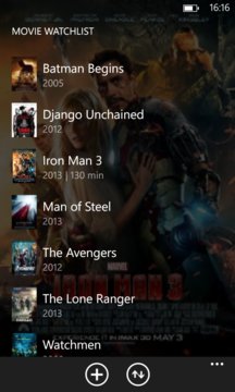 Movie Watchlist Screenshot Image