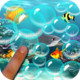 Floating Bubbles Icon Image