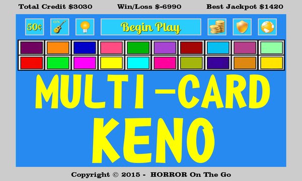Multi Card Keno App Screenshot 2