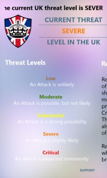 UK Threat Levels Screenshot Image
