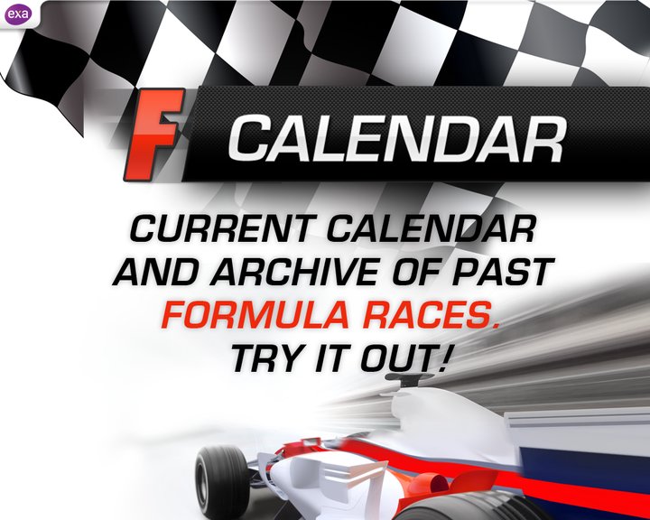 Formula 2017 Calendar Image