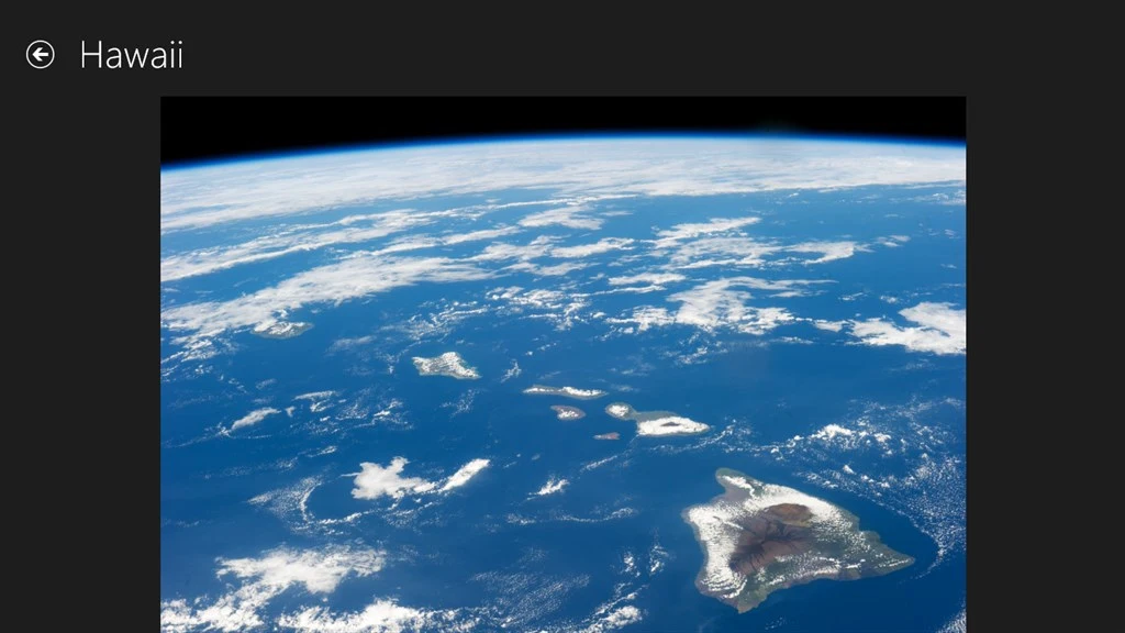NASA Earth Observatory Screenshot Image