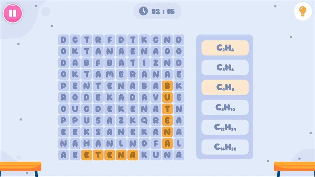 Word of Hydrocarbons Screenshot Image #4