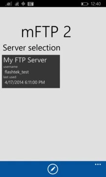 mFTP2 Screenshot Image
