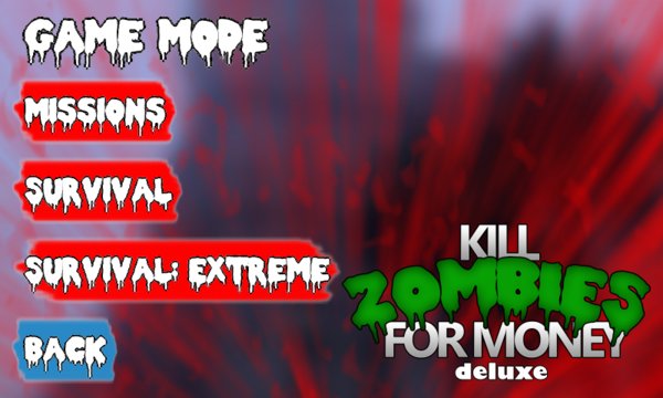 Kill Zombies For Money DX Screenshot Image