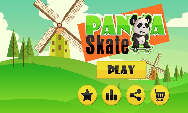 Panda Skate Screenshot Image