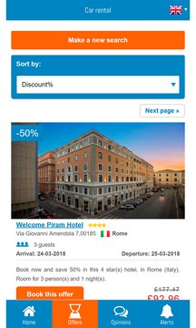 ebooking: Hotels Booking