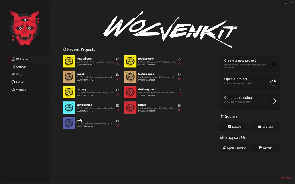 WolvenKit Screenshot Image