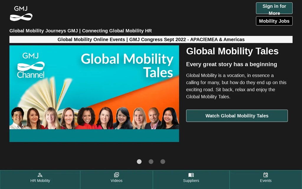 Global Mobility Journeys GMJ Screenshot Image #1