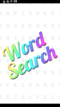 Infinite Word Search Colorful Puzzles