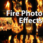 Fire Photo Effects Image