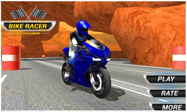 Bike Racer City Highway Screenshot Image