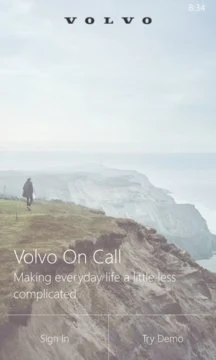 Volvo On Call Screenshot Image