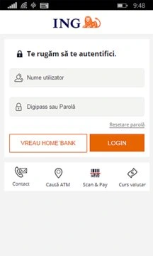 ING Home'Bank Screenshot Image