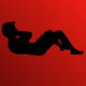 Sit Up Workout Icon Image