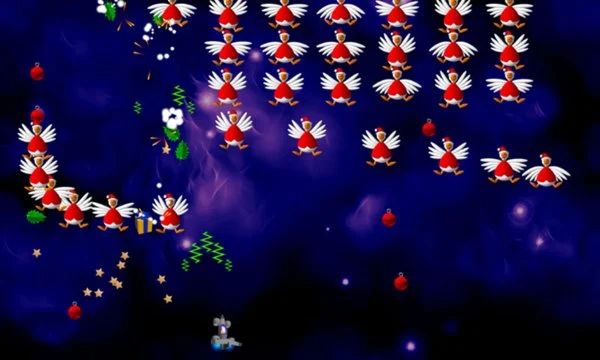 Chicken Invaders 2 Xmas Screenshot Image