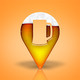 Check Beer Icon Image