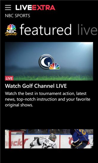 NBC Sports Live Extra Screenshot Image
