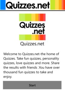 Quizzes Screenshot Image