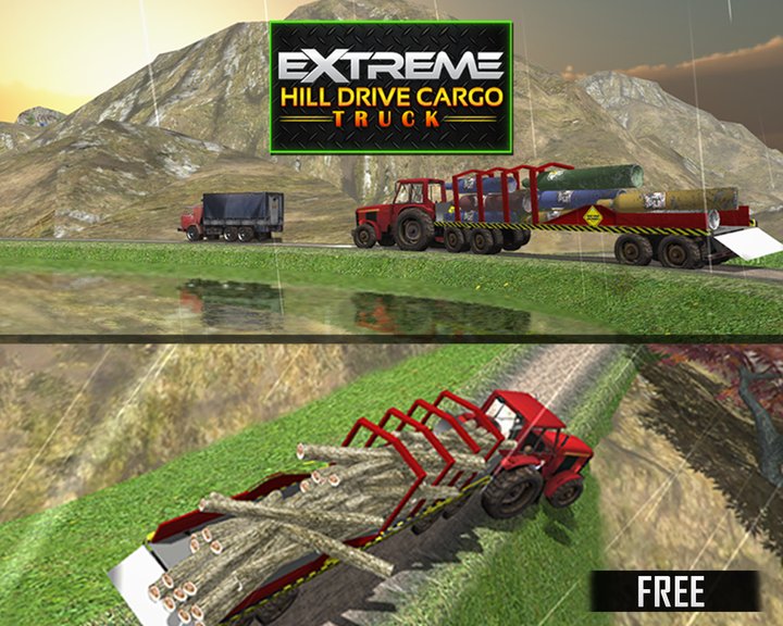 Extreme Hill Drive Cargo Truck - Rig Parking Sim