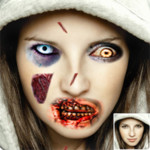 Zombie Face Image