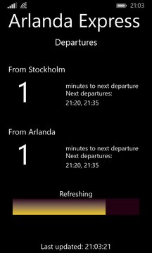 Arlanda Express Screenshot Image