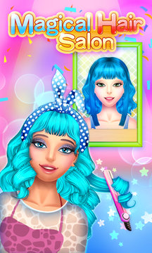 Magical Hair Salon Screenshot Image