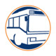 Iraklio City Bus Icon Image