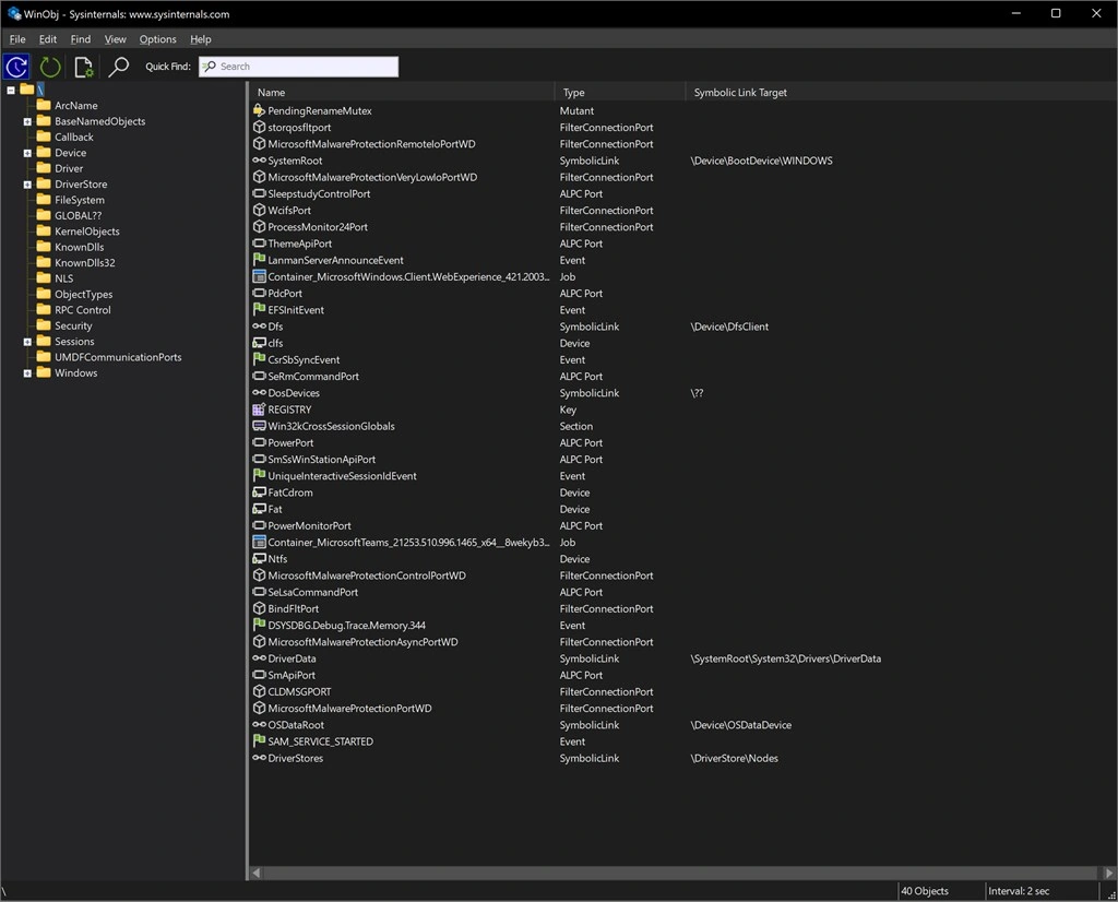 Sysinternals Suite Screenshot Image #2