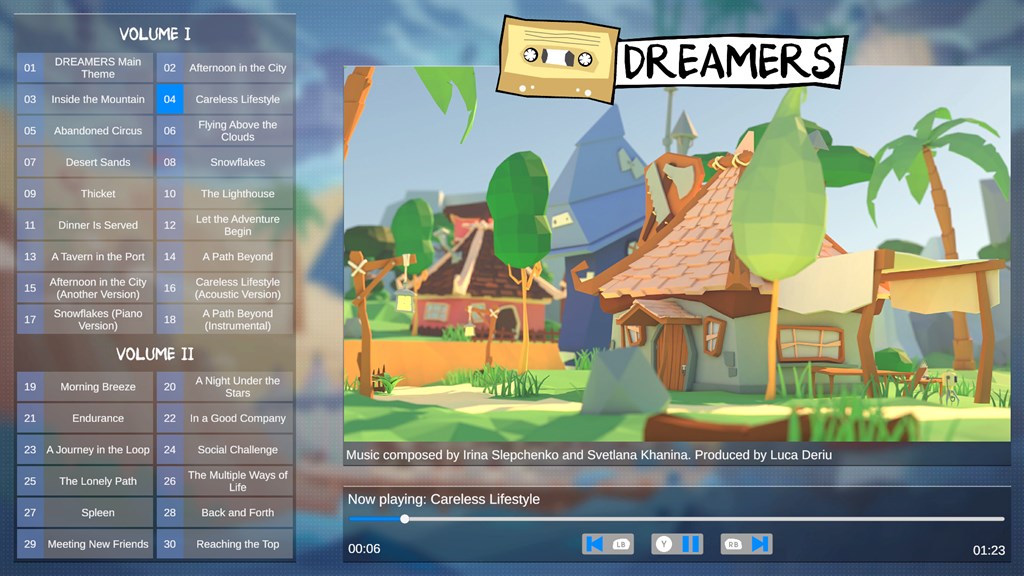 Dreamers Original Soundtrack Screenshot Image #4