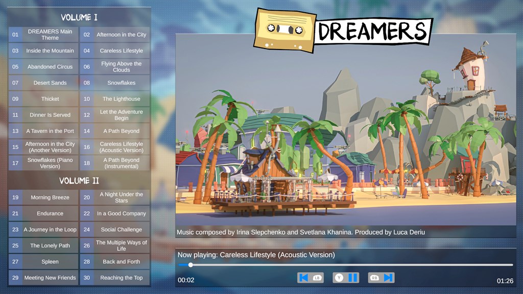 Dreamers Original Soundtrack Screenshot Image #5