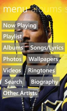 Snoop Dogg Music Screenshot Image