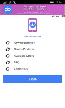 PB Mobile Banking Screenshot Image