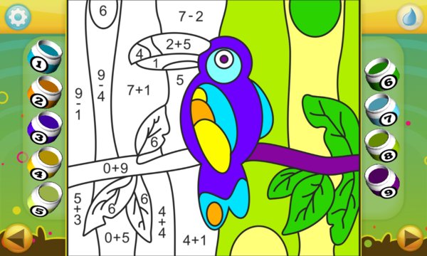 Color by Numbers - Animals - Free Screenshot Image