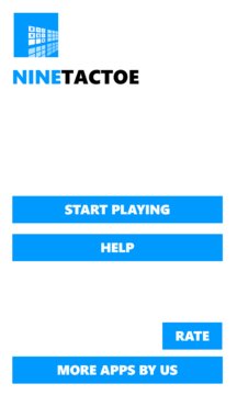 Nine Tac Toe Screenshot Image