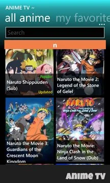 Anime Stream TV Screenshot Image