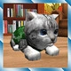 Cute Pocket Cat 3D Icon Image