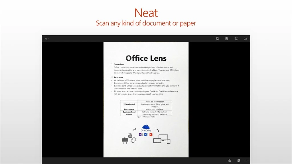 Microsoft Office Lens Screenshot Image #1