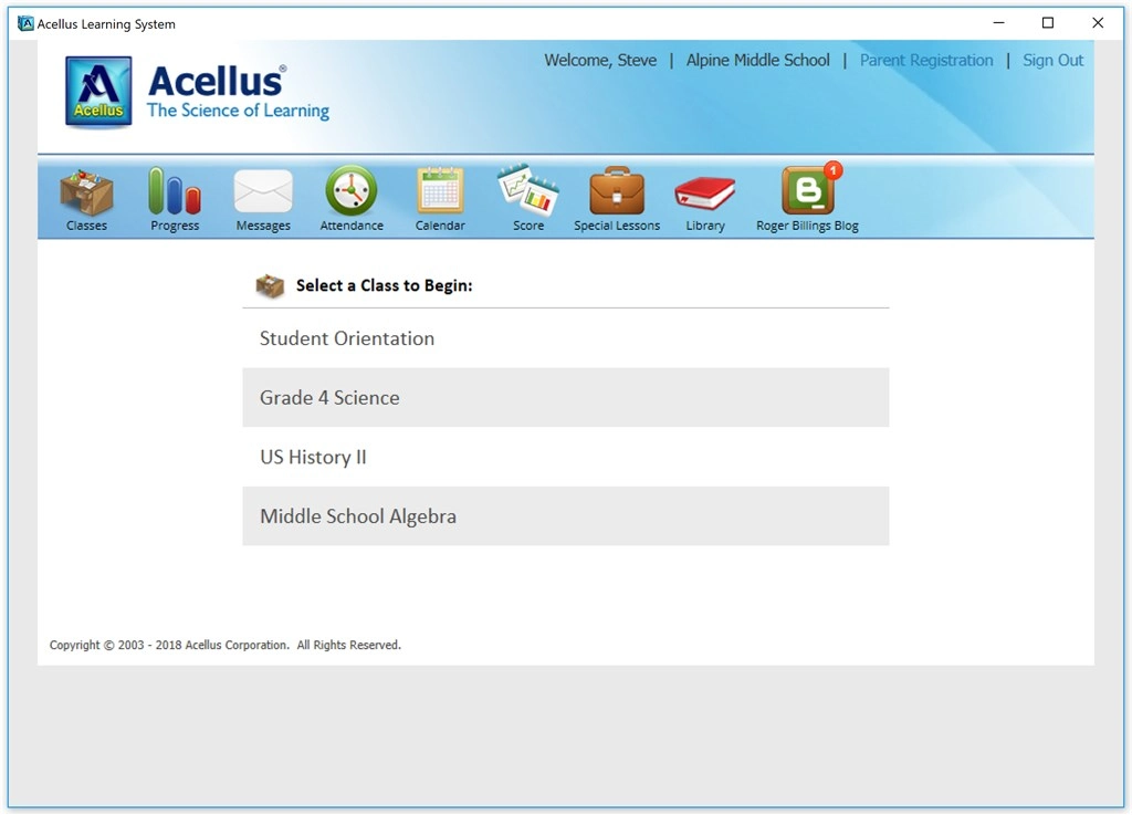 Acellus Screenshot Image #1