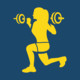 Butt Workout Icon Image
